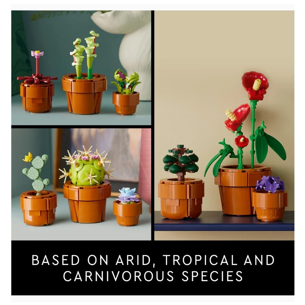 💥BUY 5 GET 3 FREE  LEGO Icons Tiny Plants Building Set for Flower-Lovers - Picture 4 of 16